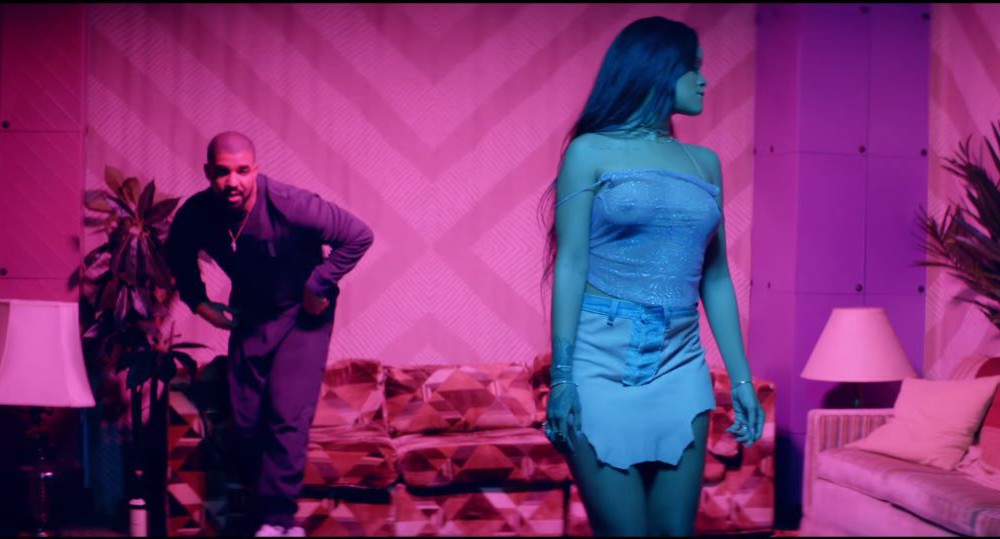 Videocultuur: twerkende Rihanna versus Drake op de bank.